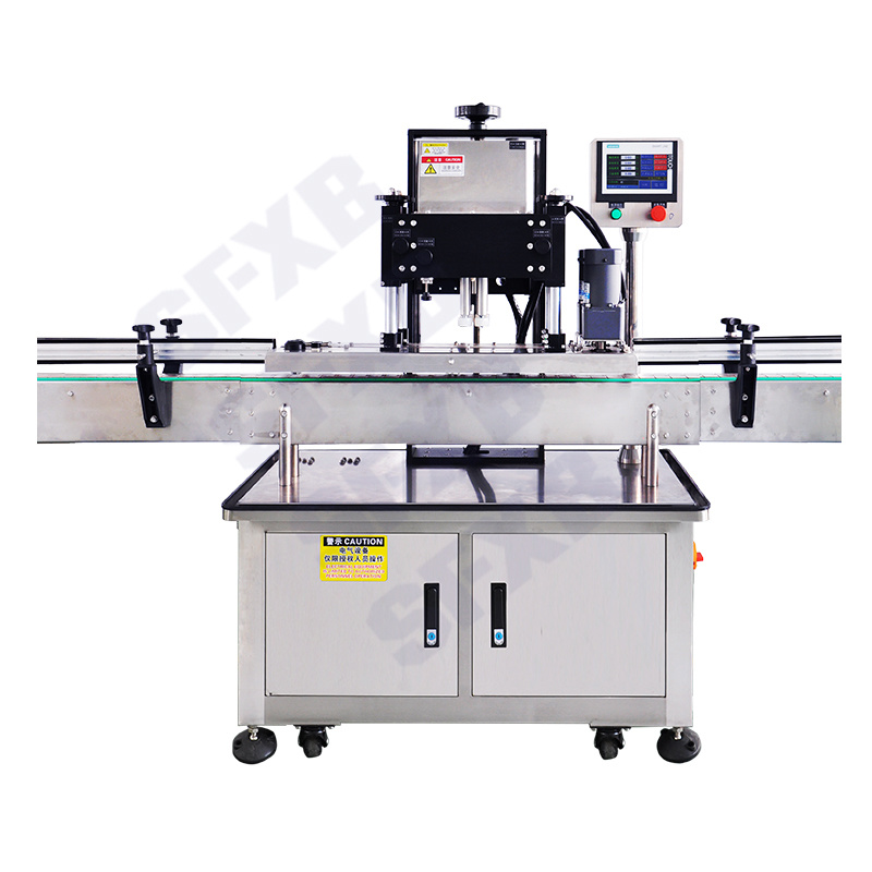 Fully automatic four-wheel capping machine