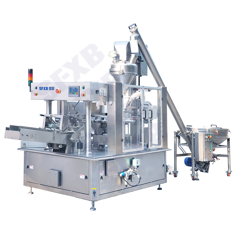 XBGD-60 Eight station bag feeding machine (single bag)
