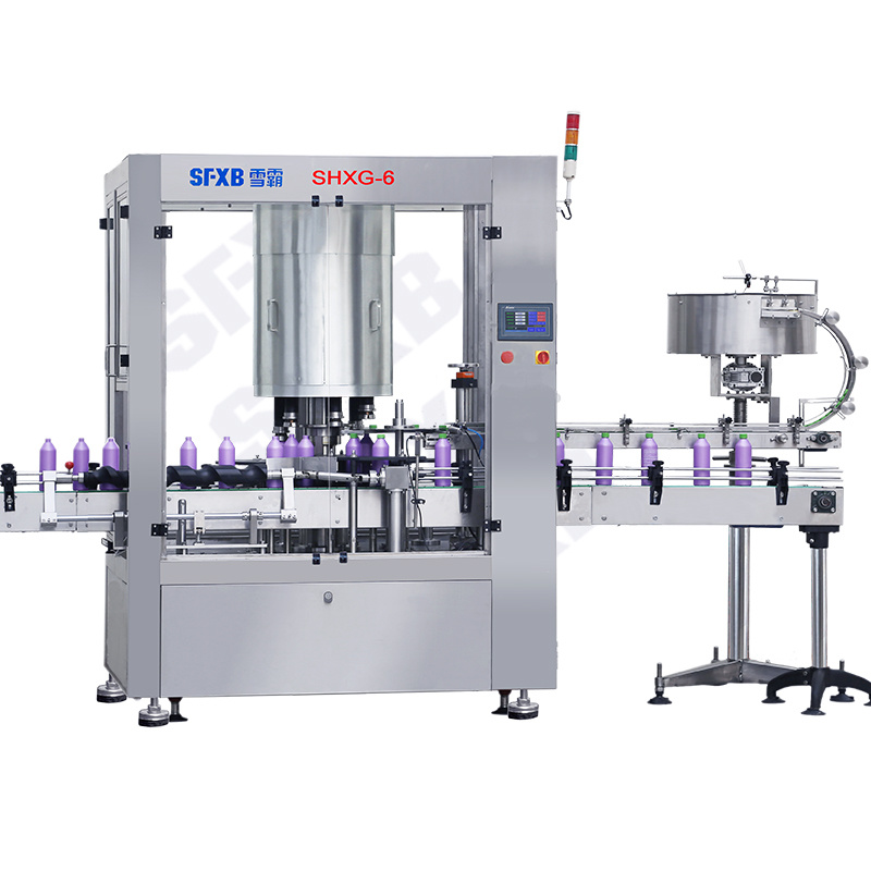 XBXG 6/8/10-Head Automatic Rotary Capping Machine