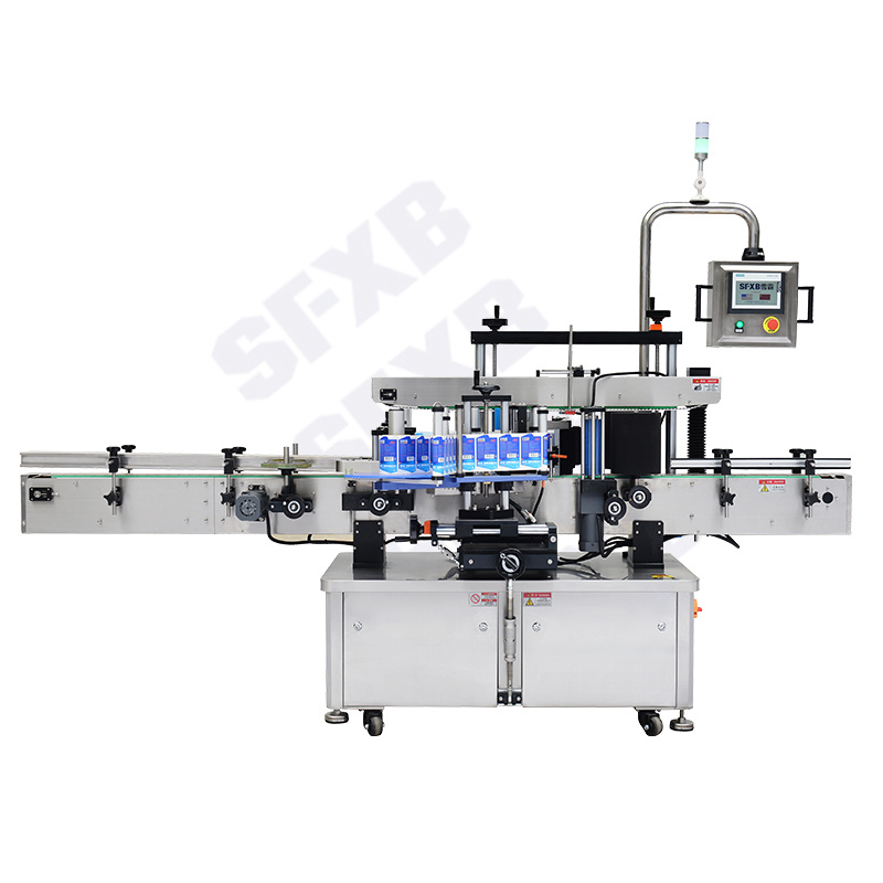 เครื่องติดฉลากสองหน้าอัตโนมัติ SF-3060 | เครื่องติดฉลากด้านหน้าและด้านหลัง