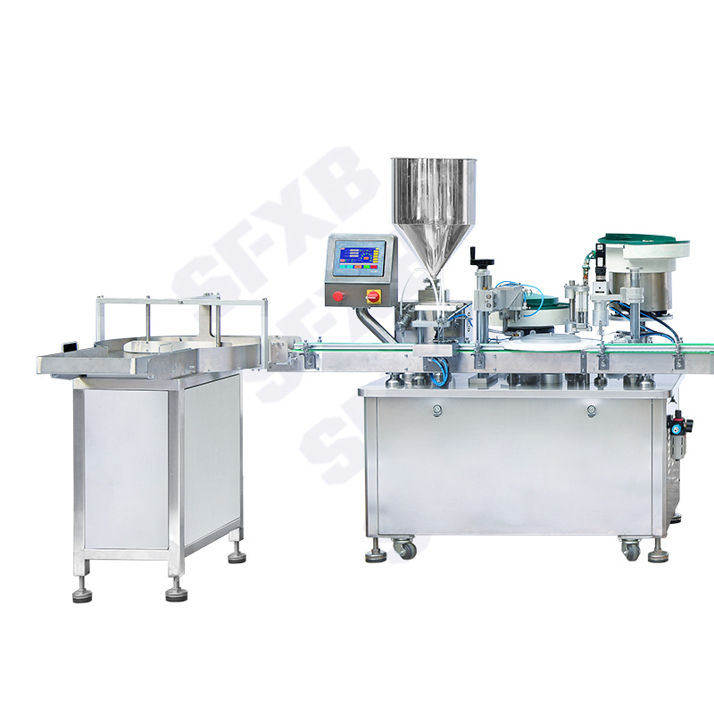 Small dose essential oil ceramic pump filling production line