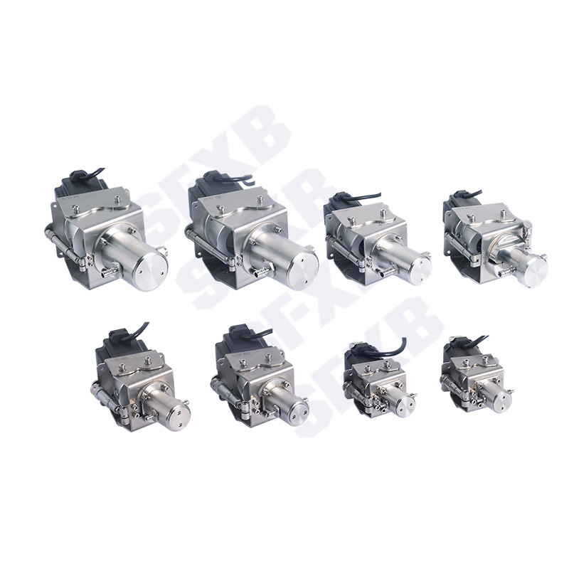 XBW valveless ceramic plunger pump assembly
