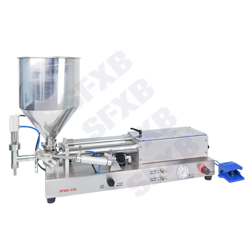SFQG series single head fully pneumatic paste filling machine (explosion-proof)