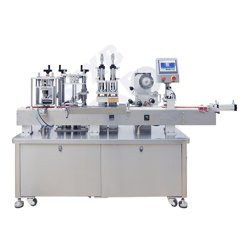 Fully automatic eight-tube linear film sealing and cutting machine