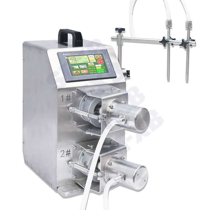 XBWG Series Double Head Valveless Ceramic Plunger Quantitative Filling Machine
