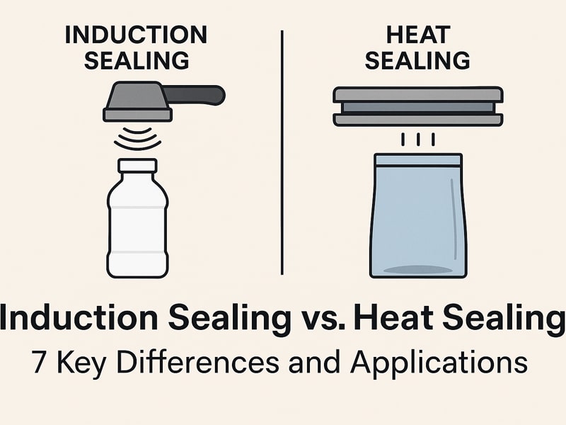 Induction Sealing or Heat Sealing: 7 Critical Comparisons Explained for Optimal Packaging